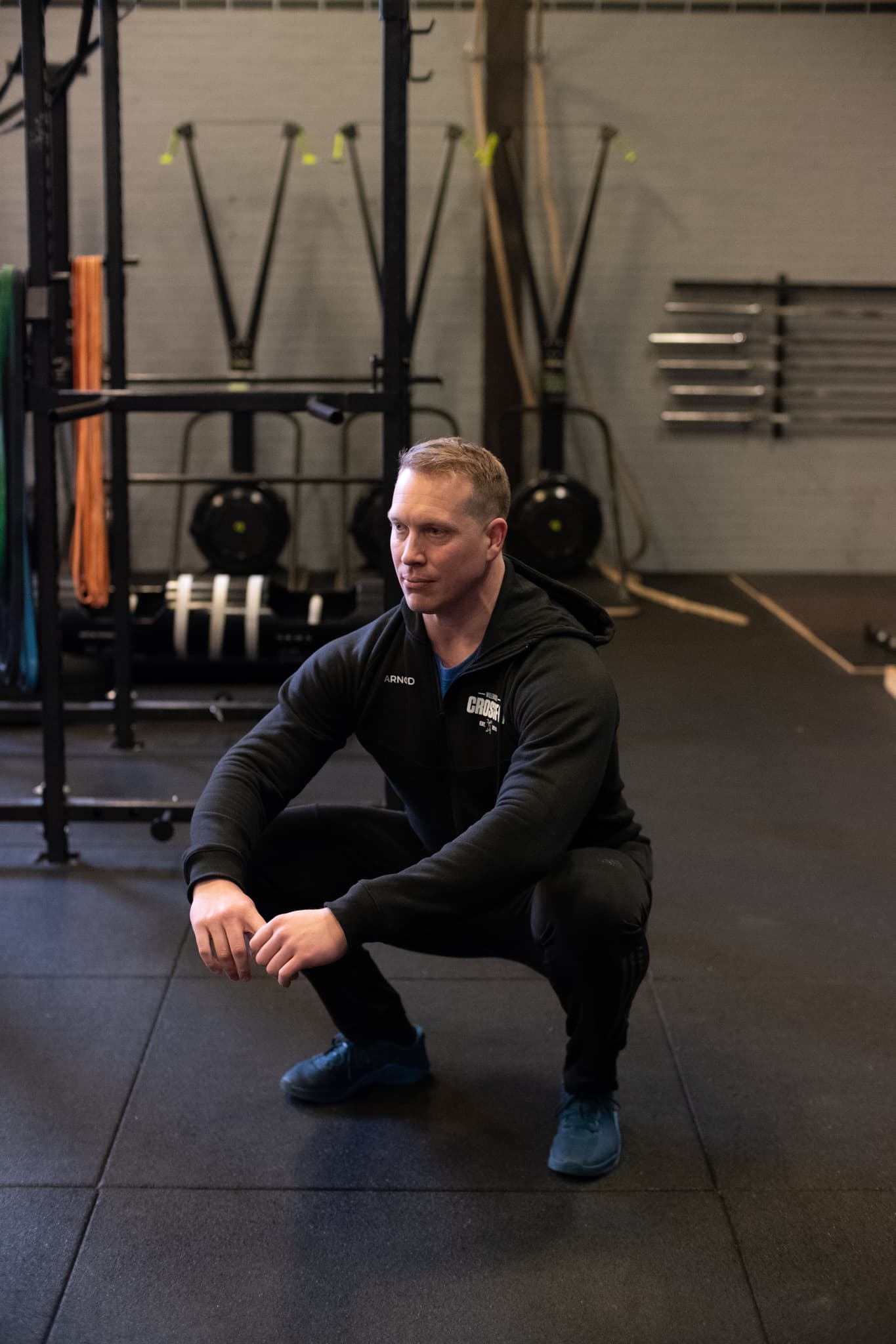 Squat mobility routine